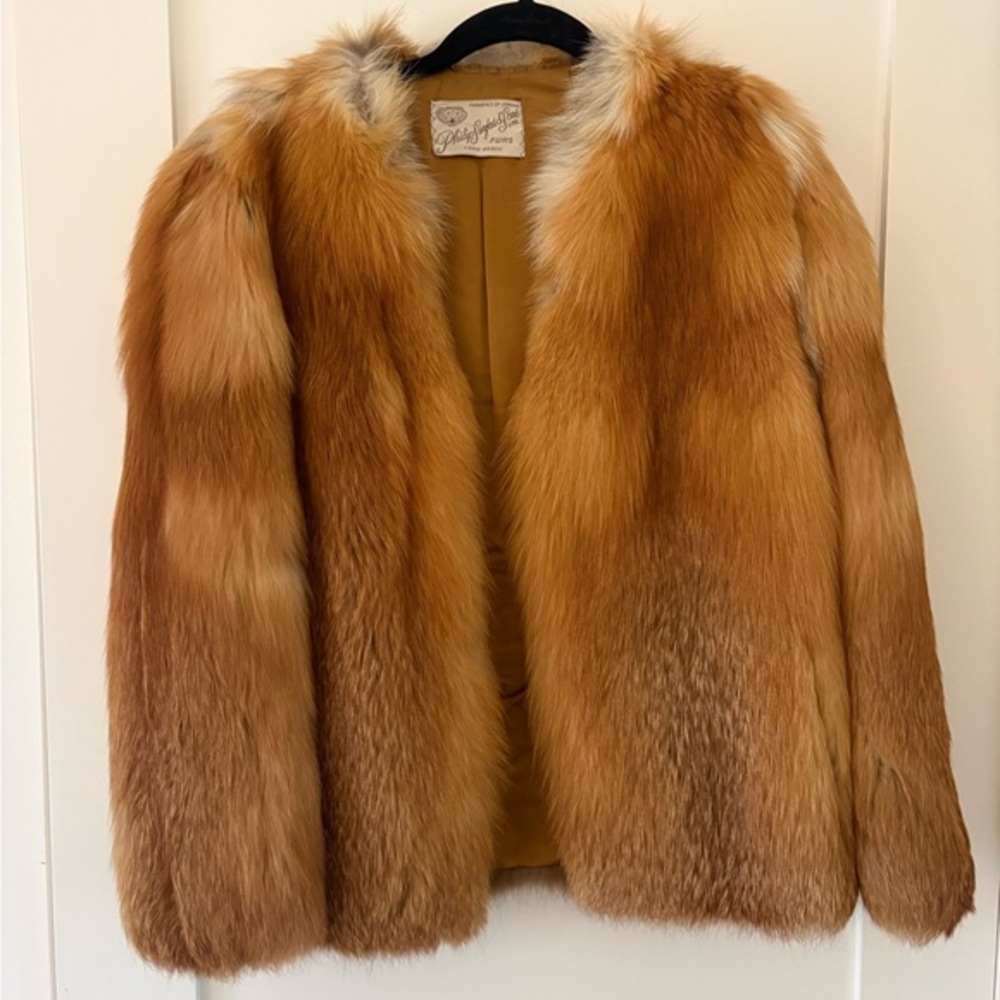 Vintage fox fur coat - Philip Surfas & Sons Ltd - real fur- genuine fur (S)?